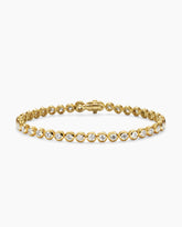 Tennis Bracelet in 18K Yellow Gold with Diamonds, 4.7mm